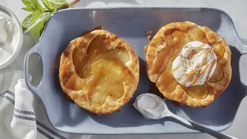 Upside-Down Caramel Apple Pastries-image