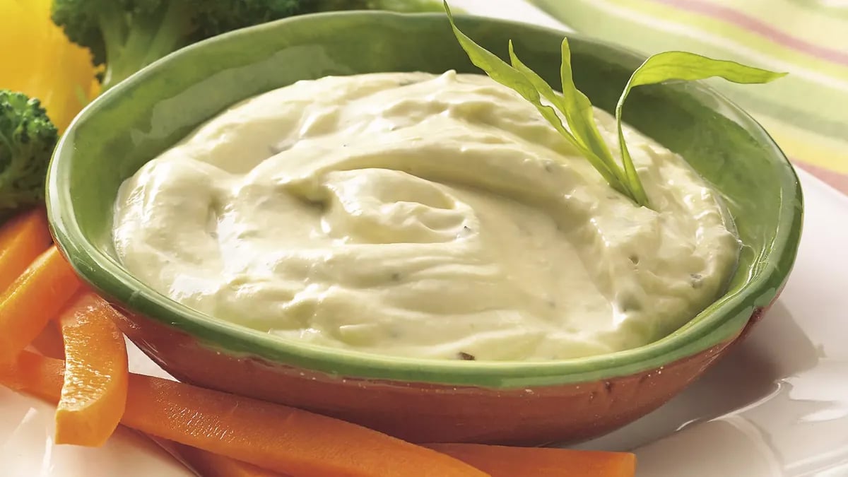 Tarragon Vegetable Dip