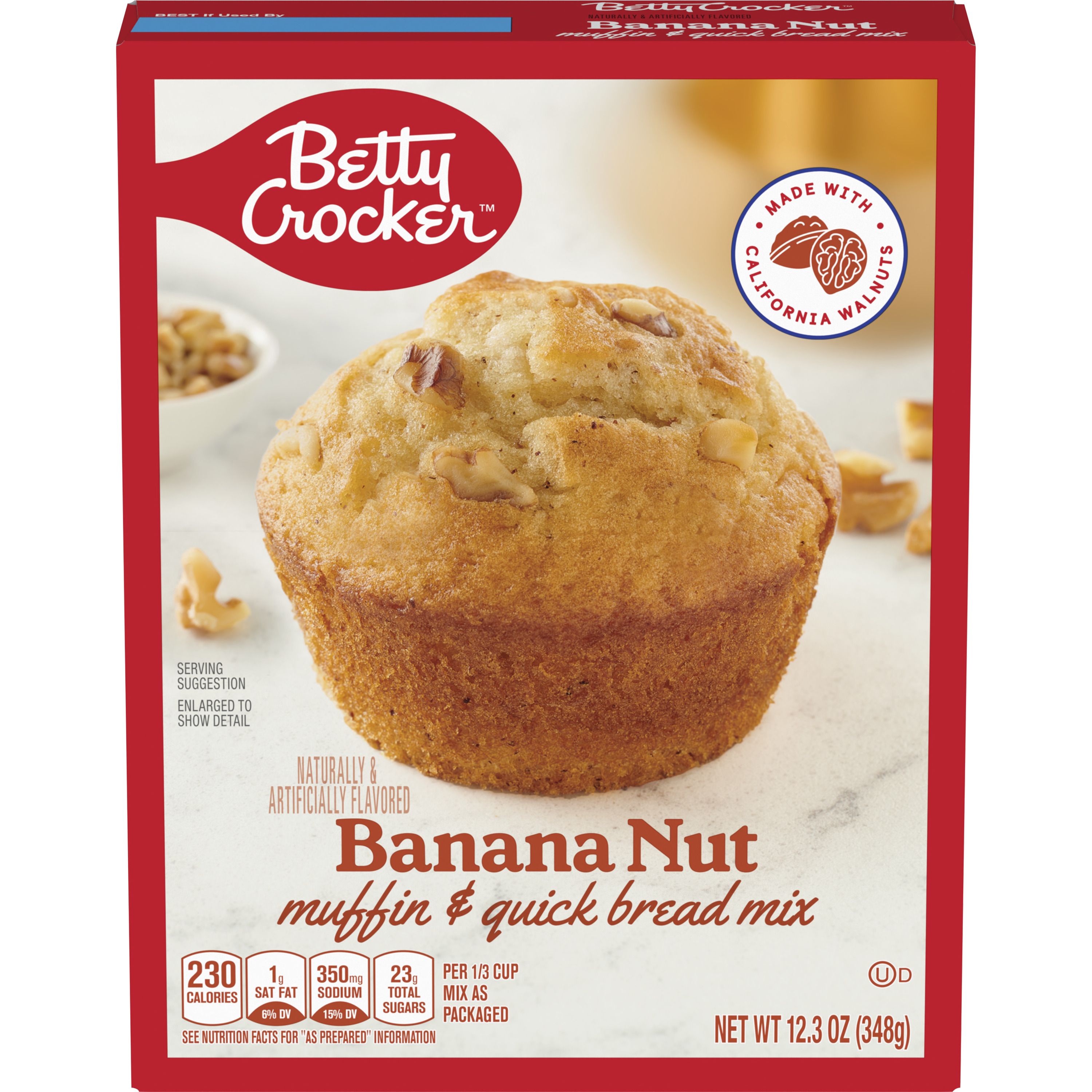 Betty Crocker™ Banana Nut Box Muffin Mixes - Front
