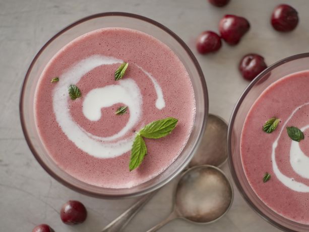 Chilled Tart Cherry Soup