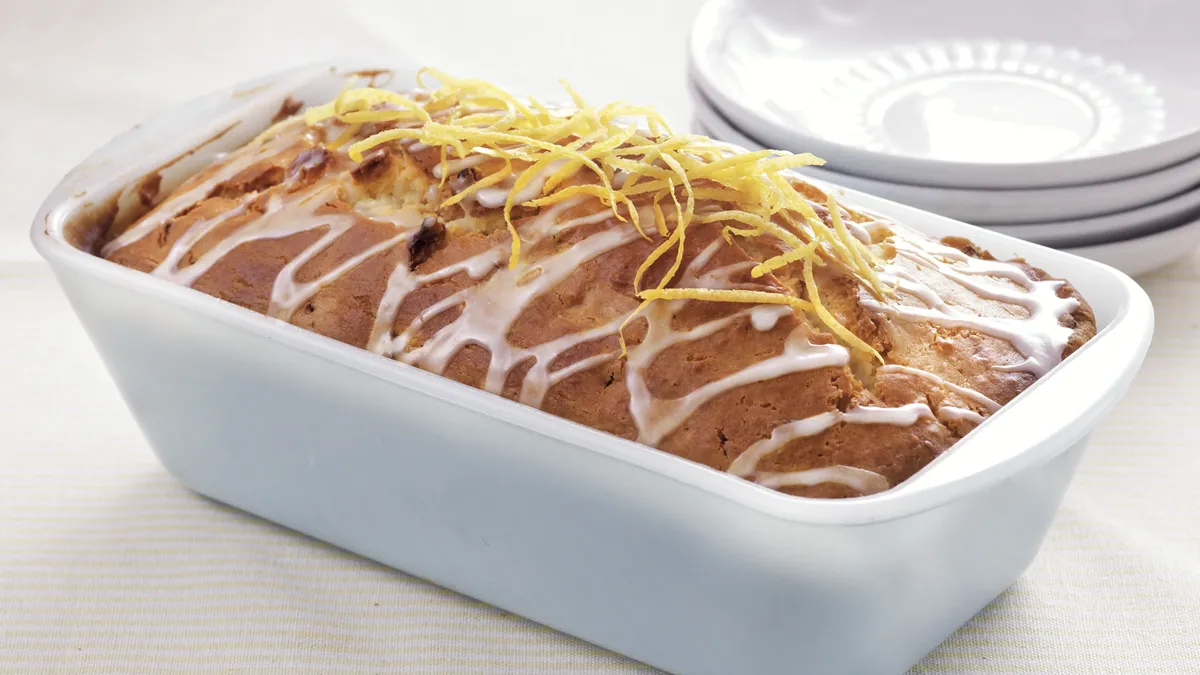 Lemon Bread with Apricots