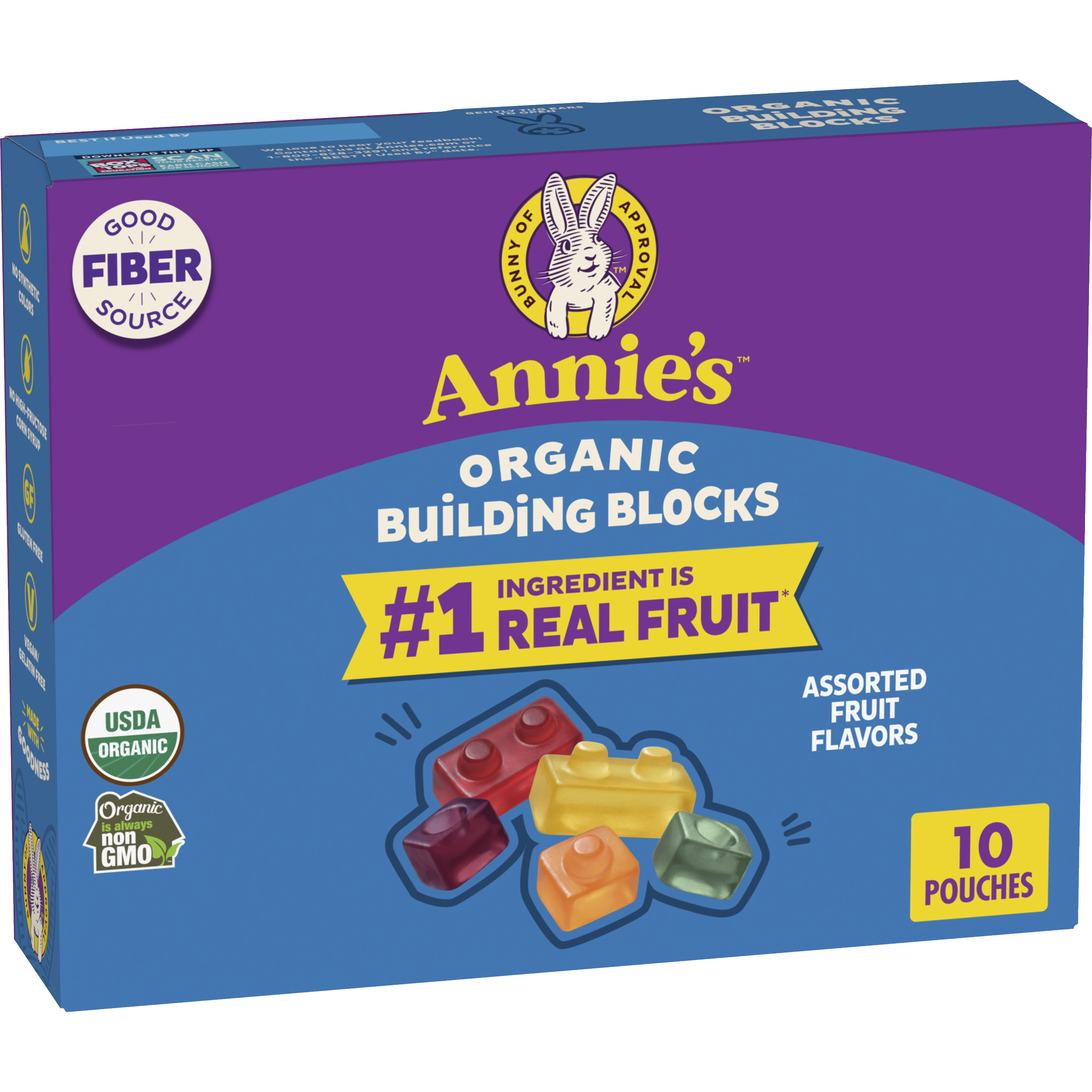 Annie's US | Organic Annie's Building Blocks 10ct | Annie's Homegrown