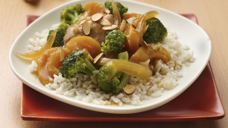 Slow-Cooker Gingered Broccoli Chicken