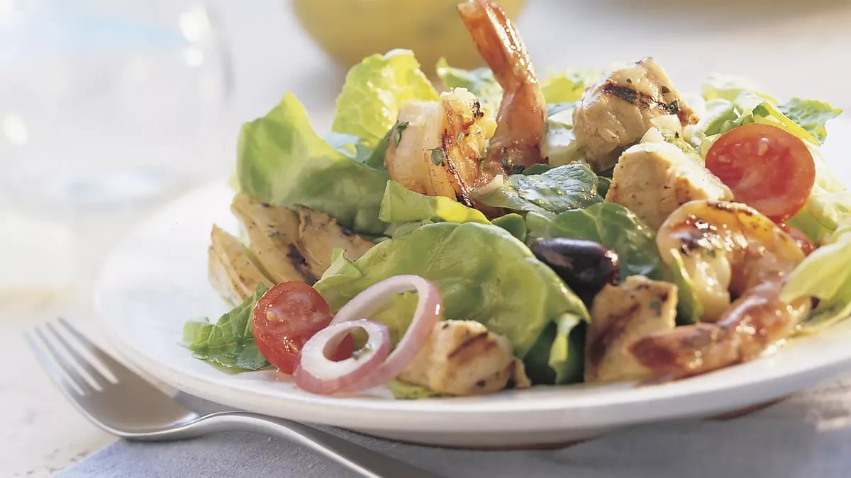 Grilled Seafood Salad