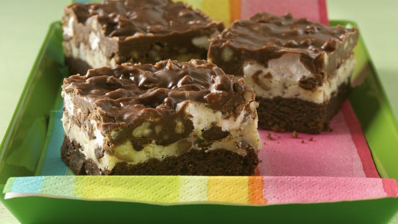 Double-Chocolate Rocky Road Cookie Bars