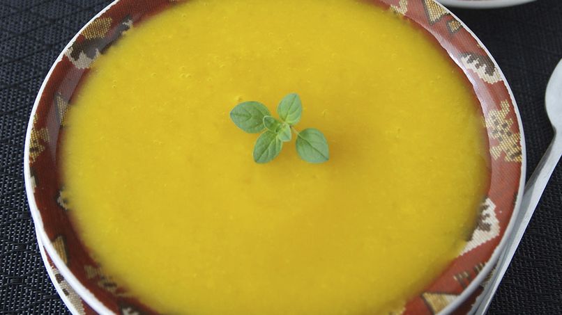 Pumpkin Cream and Ginger Soup