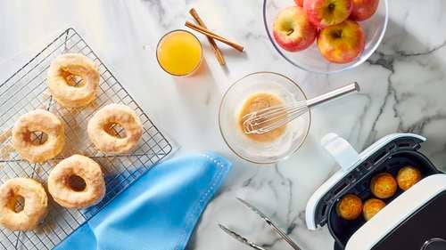 I made Cider Mill Donuts in my new Paris Rhône Air Fryer