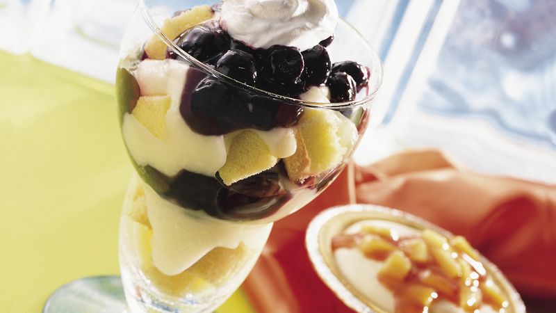 Blueberry Trifle Parfaits