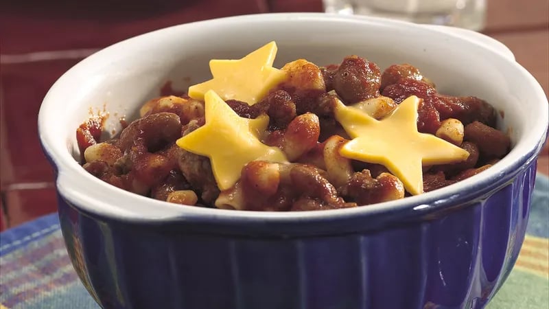 Skillet Beefy Chili Mac