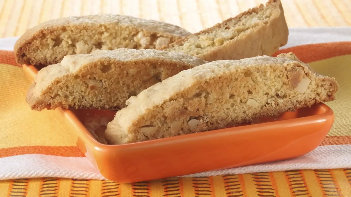 Ginger-Almond Biscotti