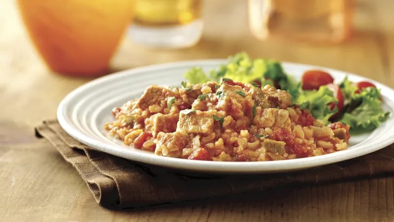 Spanish Pork and Rice