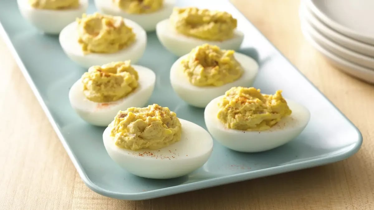 Zesty Deviled Eggs