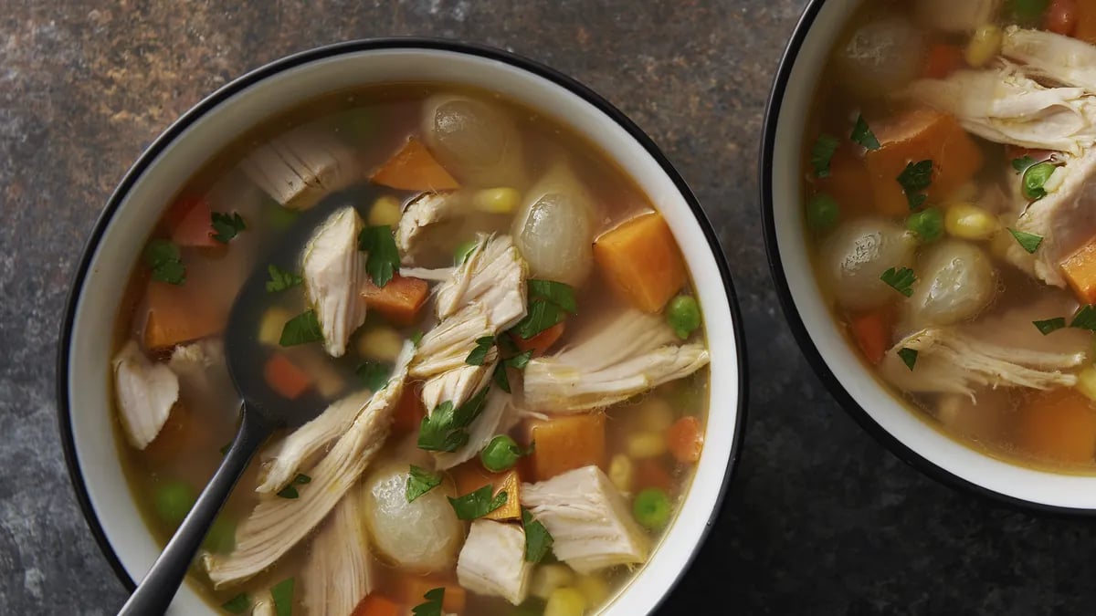 Leftover Turkey Carcass Soup