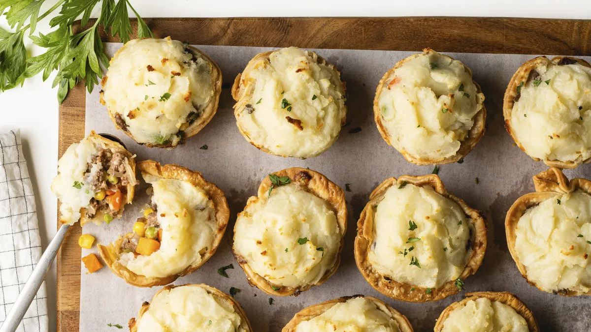 Mini Shepherd's Pot Pies