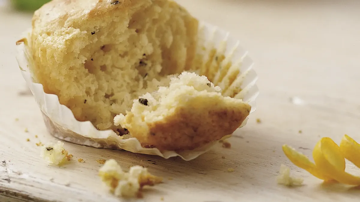 Lemon Basil Muffins