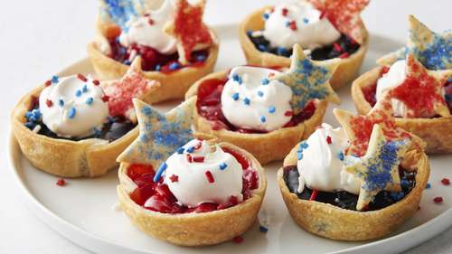 Fourth of July Mini Pie Bites