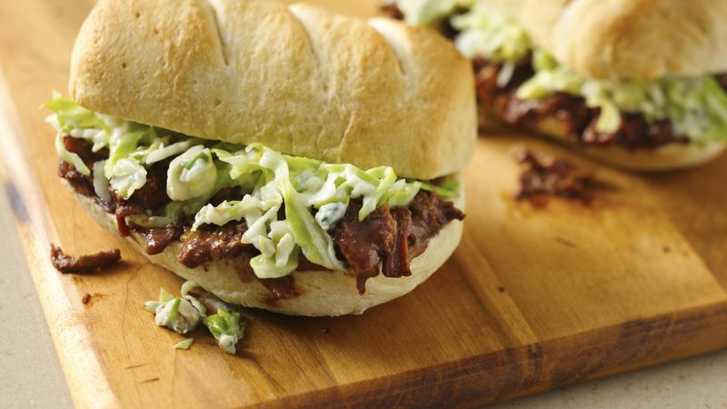 Mole Style Pulled Pork Sandwiches