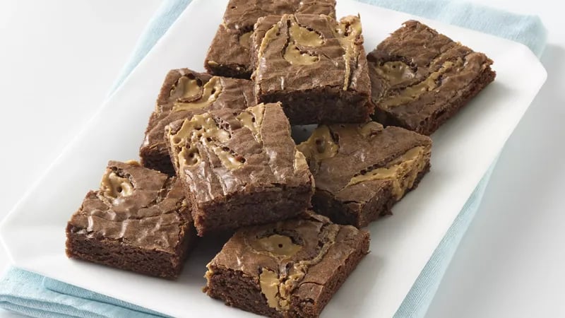 Peanut Butter Marbled Brownies