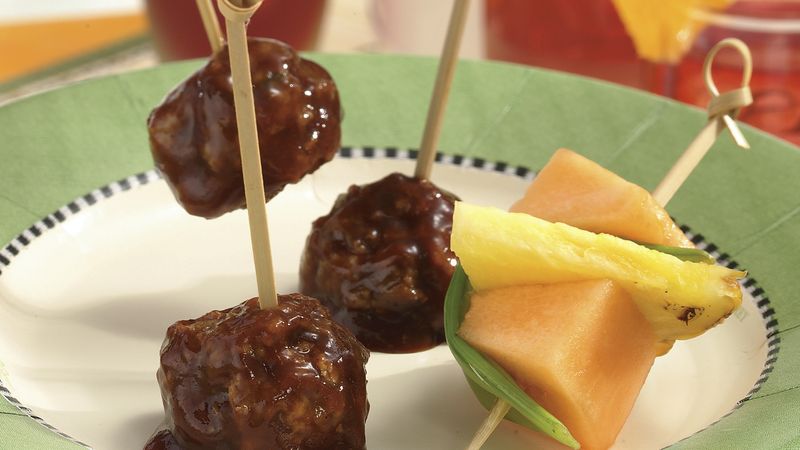 Slow-Cooker Asian Meatballs