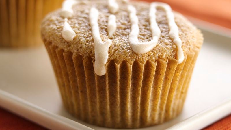 Glazed Chai-Spiced Cupcakes (White Whole Wheat Flour)