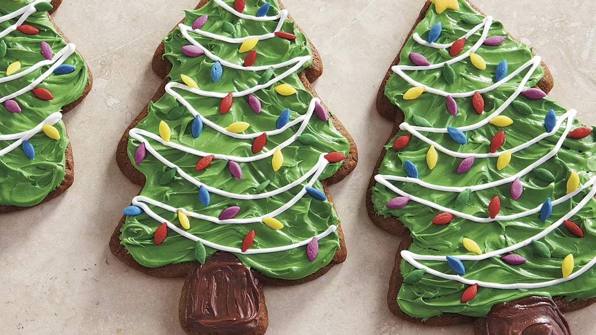 Gingerbread Christmas Trees