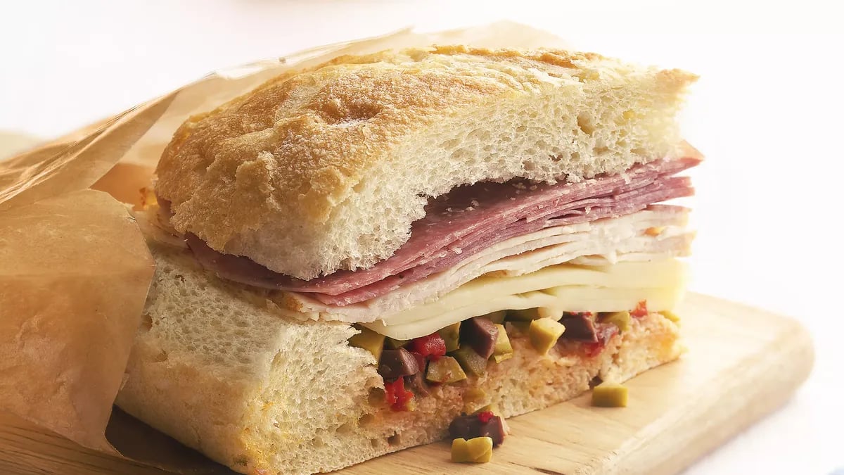 Chicken Muffuletta