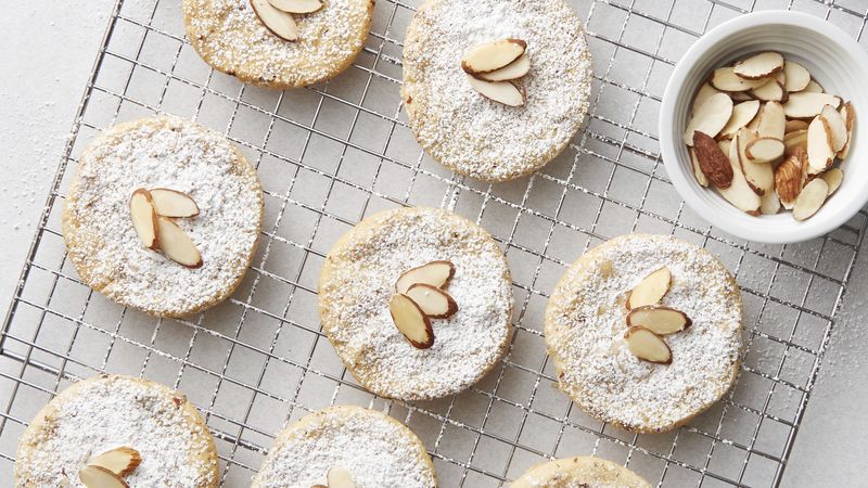 Double Almond Sugar Cookies