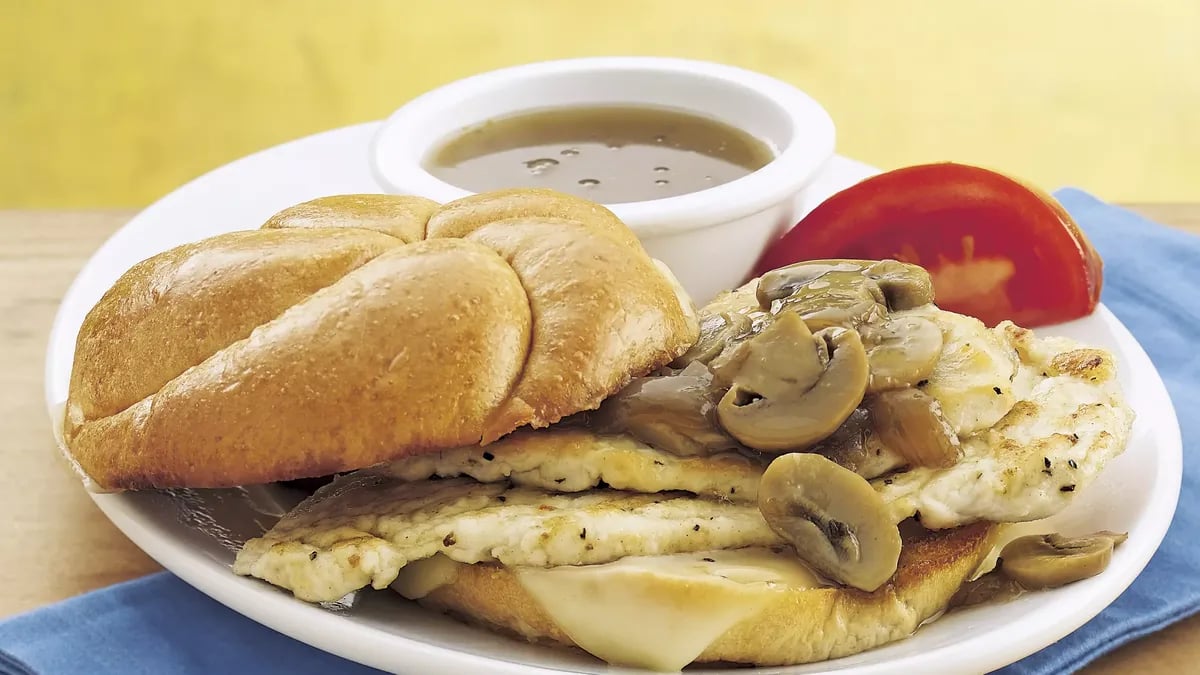 Chicken Marsala Sandwiches