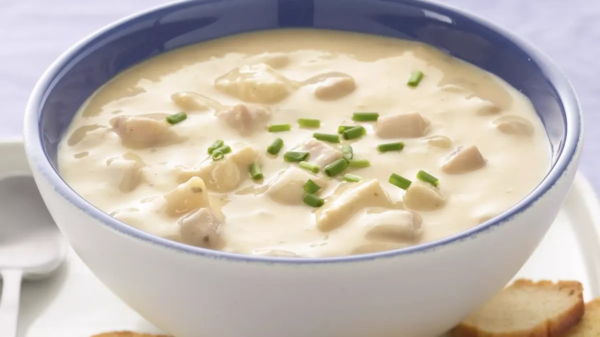 Cheesy Chicken and Ham Chowder