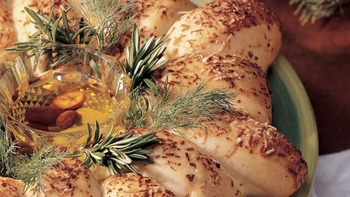 Christmas Bread Wreath