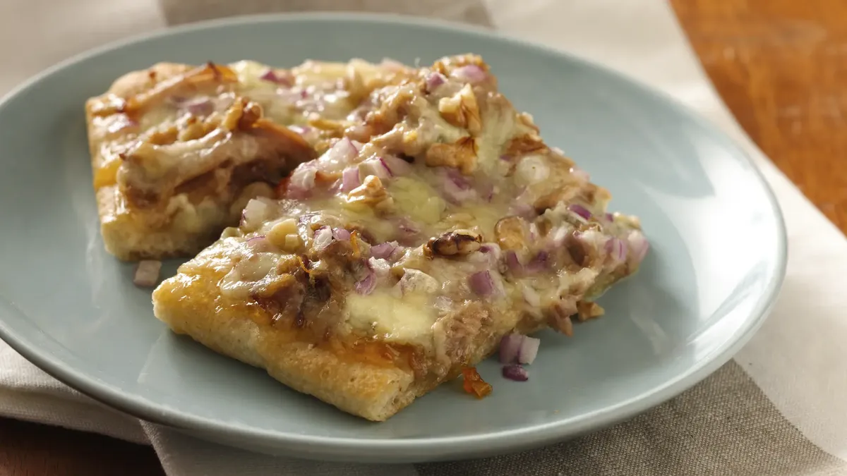 Sweet Pulled Pork Pizza
