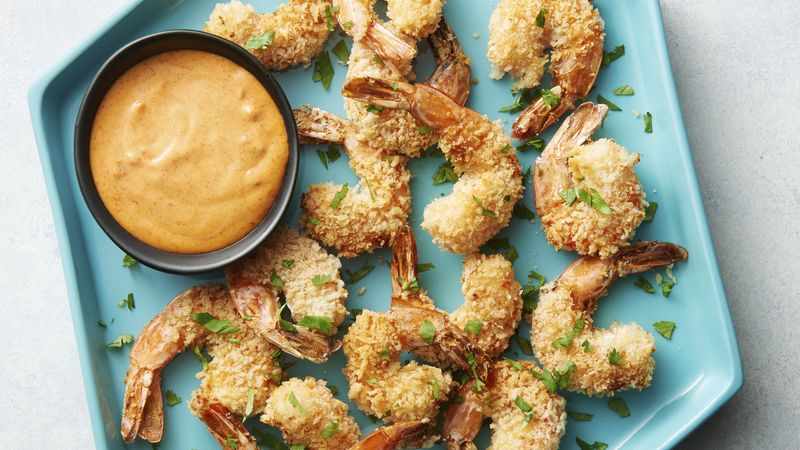 Air Fryer Asian Shrimp with Yum Yum Sauce