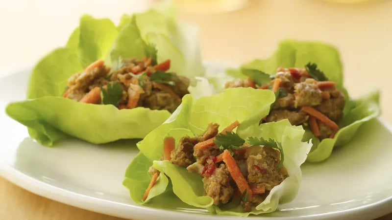 Spicy Lettuce Wraps