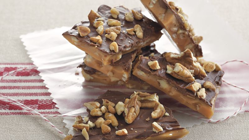 Milk Chocolate-Pecan Toffee