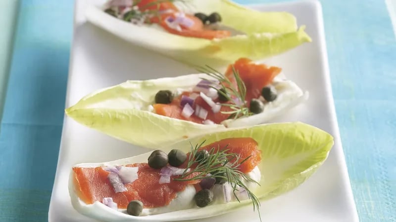 Endive-Salmon Boats