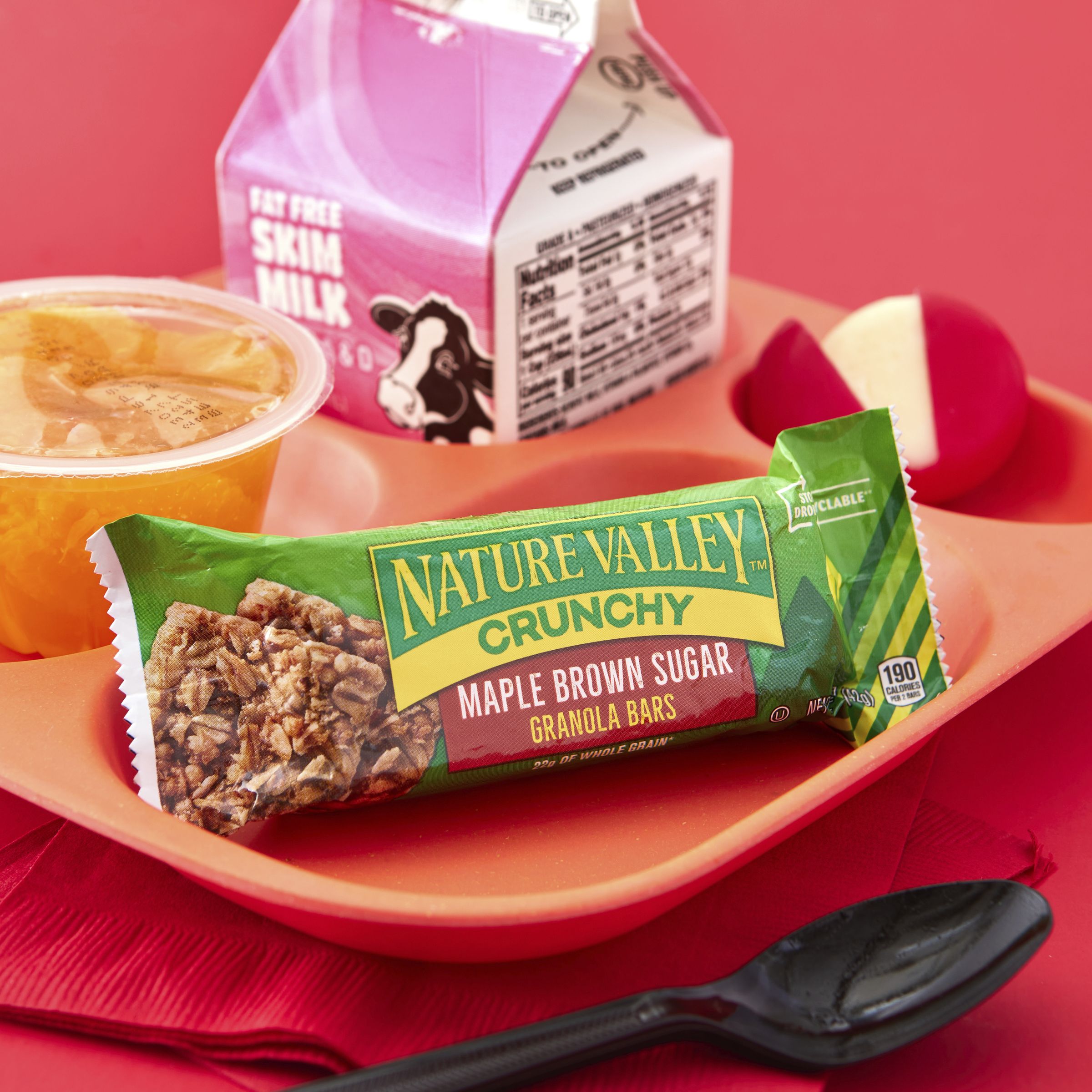  Styled Nature Valley Granola Bars Box Double Bar Pouch Crunchy Maple Brown Sugar 12/8.94 OZ