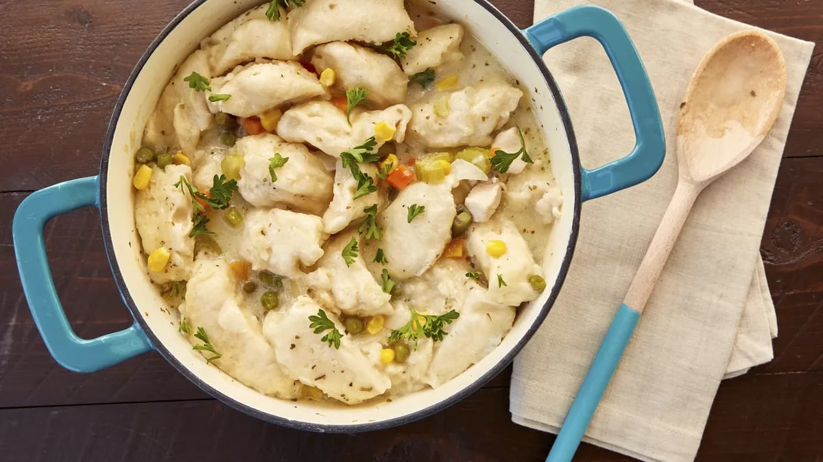 Chicken and Dumplings with Vegetables