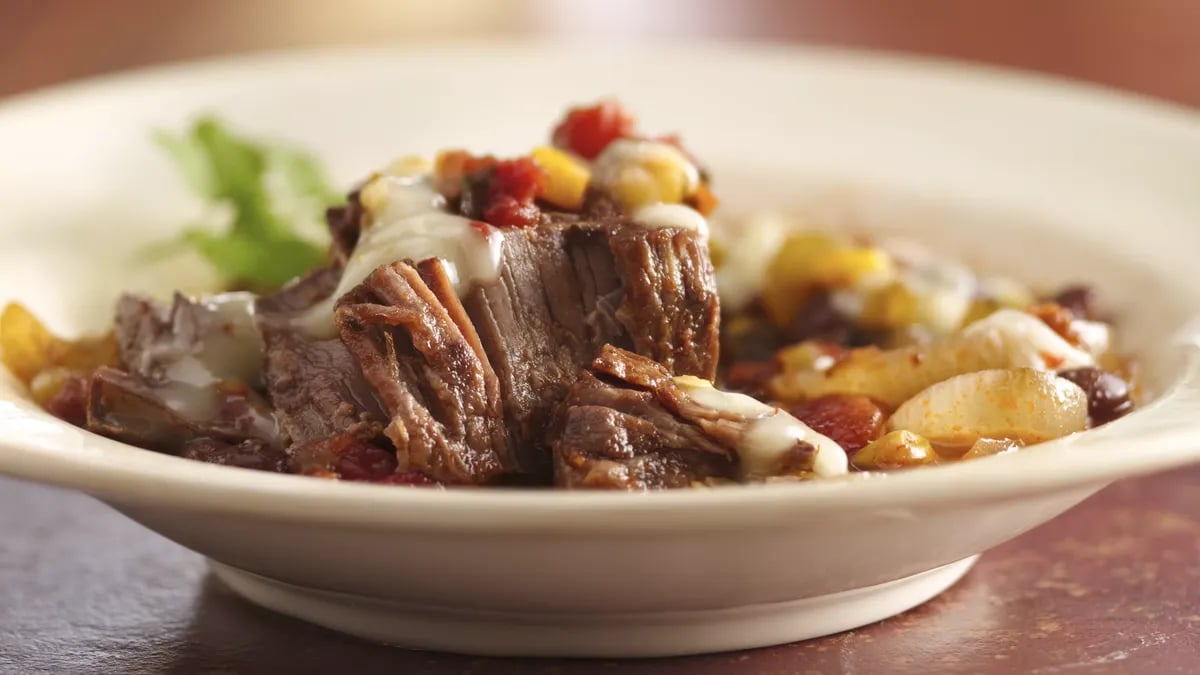 Slow-Cooker Tex-Mex Round Steak