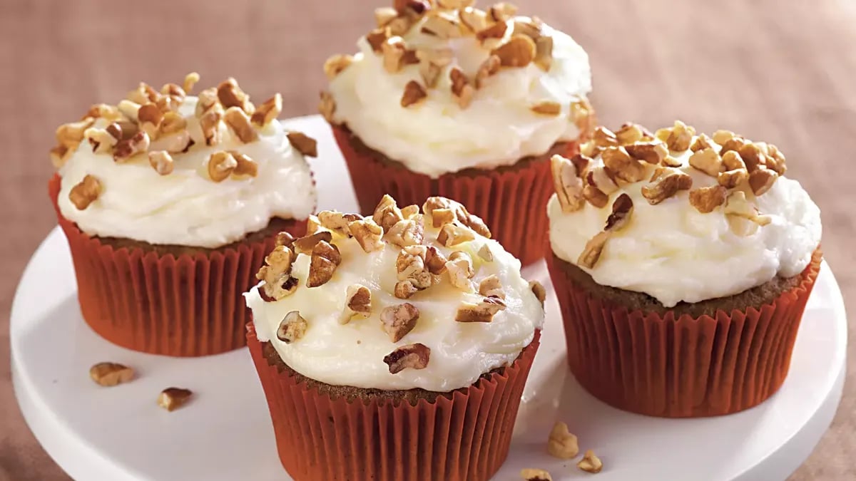 Pumpkin Carrot Cupcakes