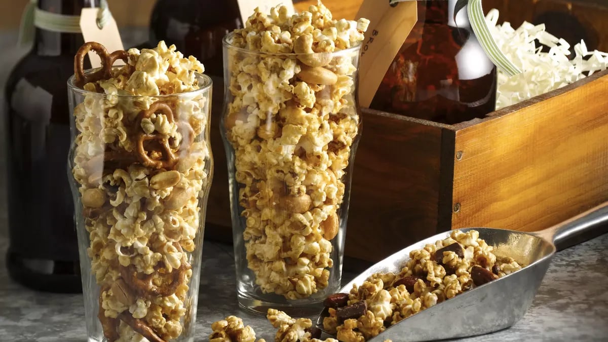 Brown Ale Caramel Corn