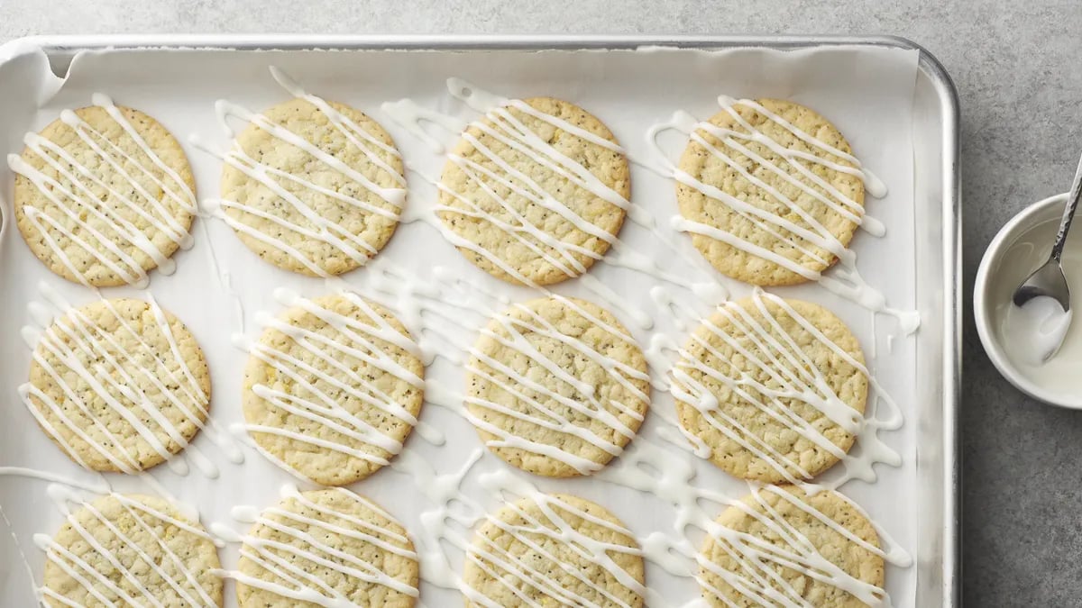 Lemon-Poppy Seed Sugar Cookies