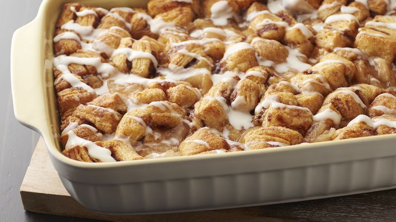 Cinnamon top apple filling