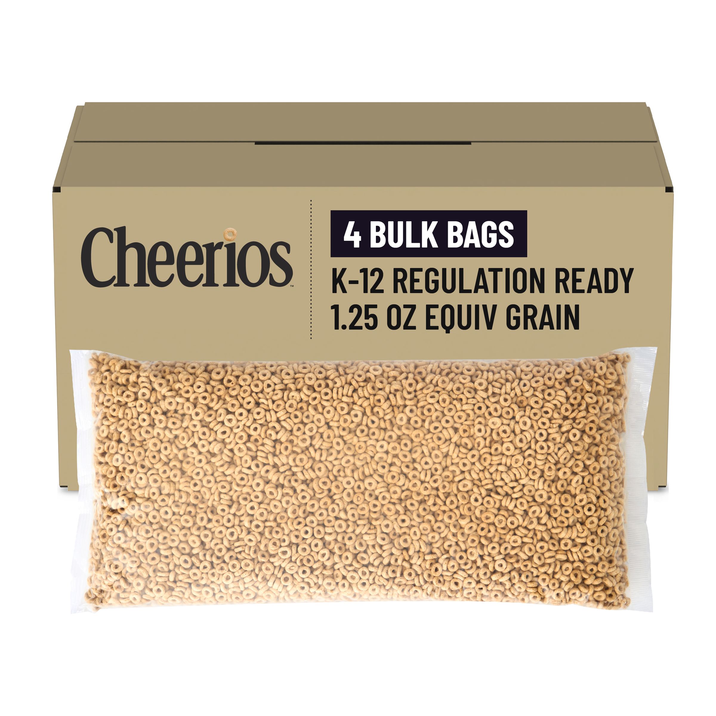  Case Optimized Hero Cheerios Gluten Free Cereal Bulk Bag 4/29 OZ