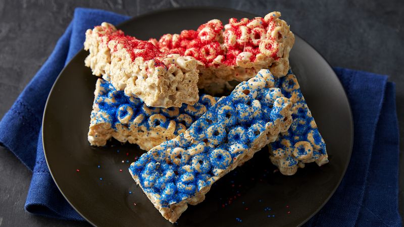 Two-Sided Cereal Bars Recipe - BettyCrocker.com