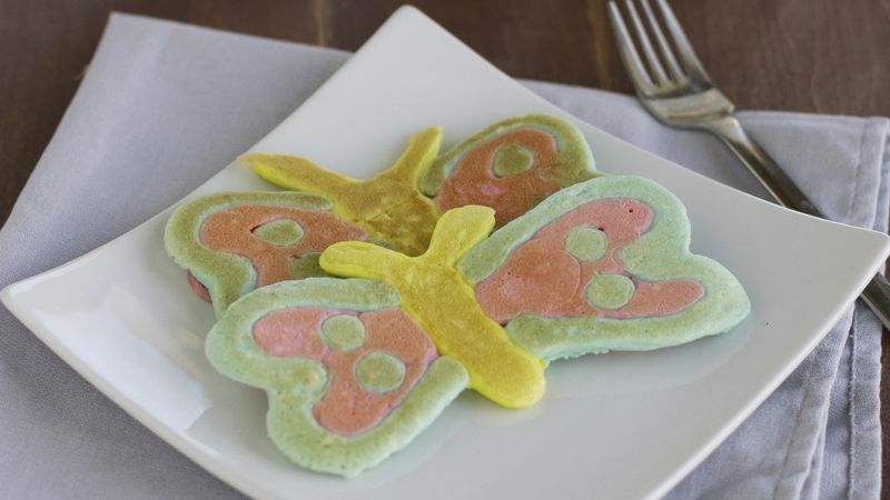 Butterfly and Bee Pancakes