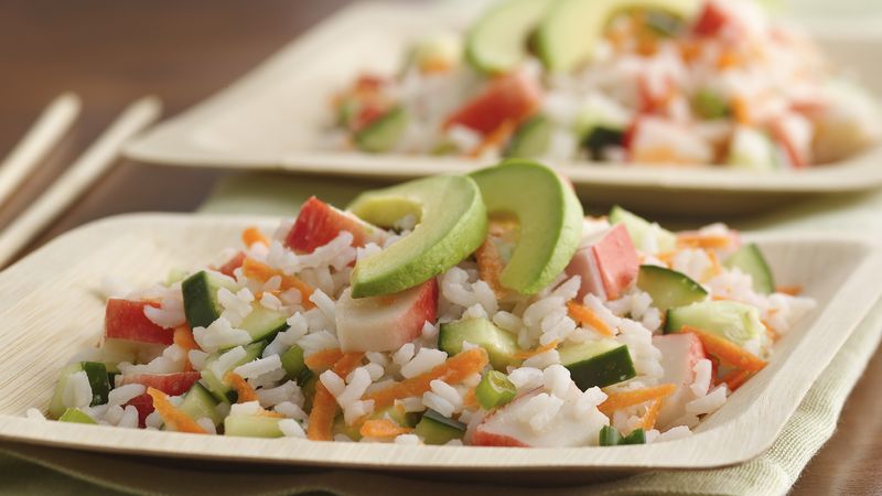 California “Sushi” Rice Salad