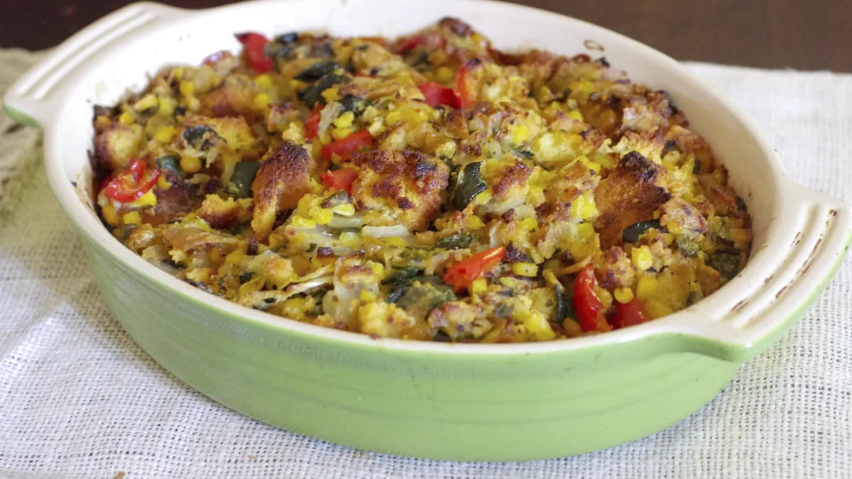 Mexican Cornbread Stuffing