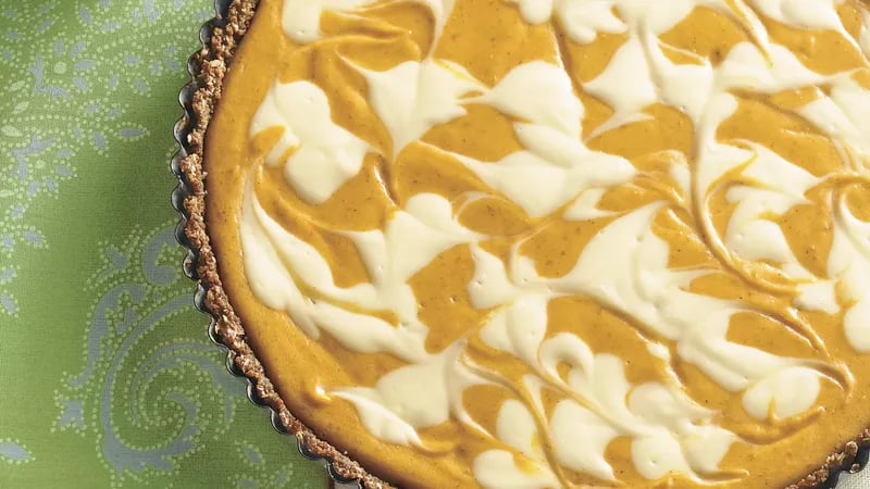 Pumpkin Cheese Tart