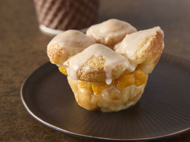 Peach Fritter Croissants