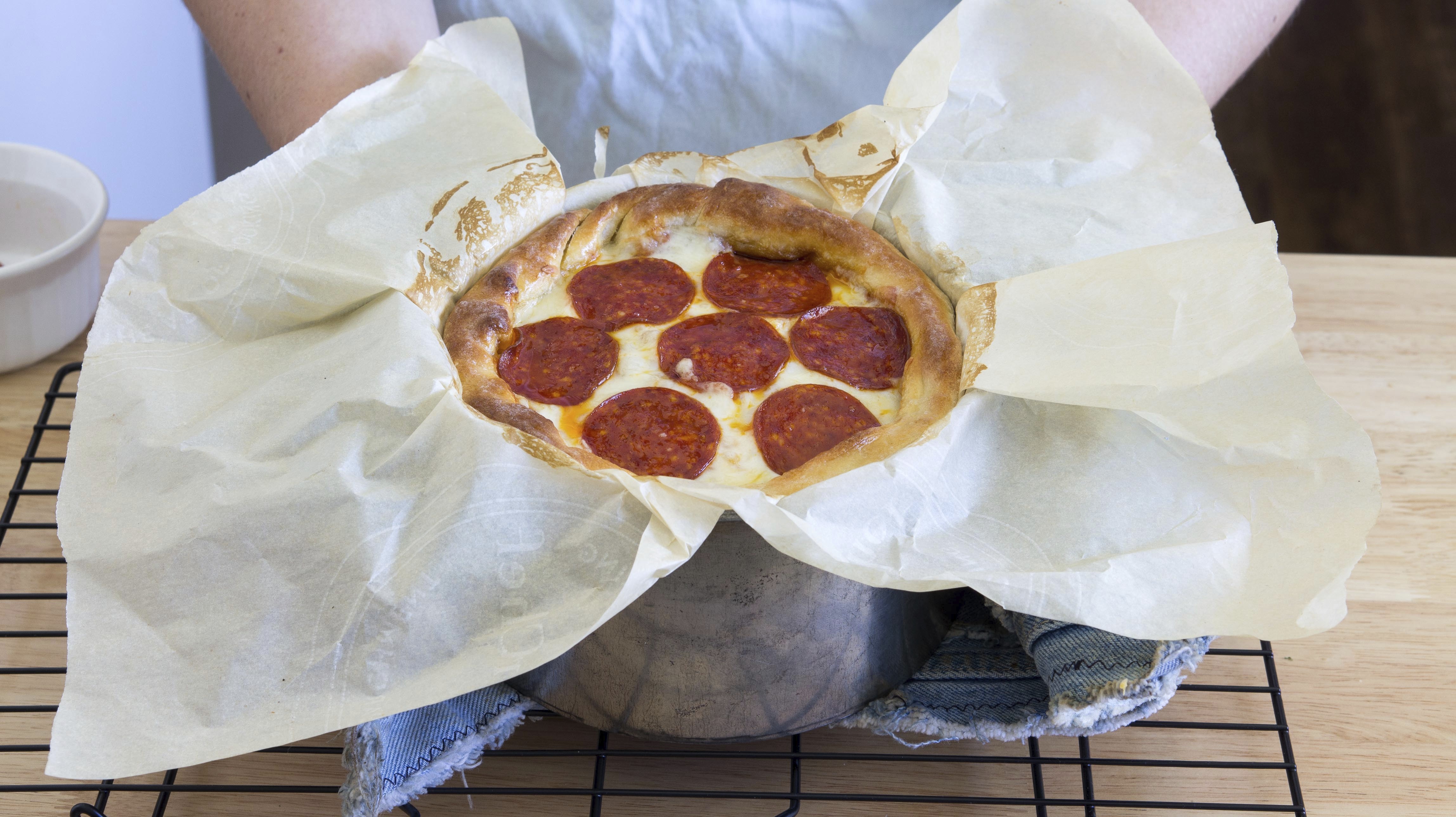 Teenage Mutant Ninja Turtle Pizza Cake - CakeCentral.com